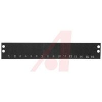 Cinch Connectors Connector Accessory,marker Strip For 16 Terminal Barrier Term Block,series 140