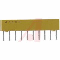 Bourns Resistor; 10 Kilohms; 1.25 W; 2 %; 100 V (Max.); 100 Ppm/ DegC; -55 DegC