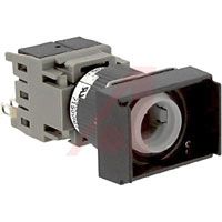 TE Connectivity Switch, Pushbutton; Panel Mount; LED; 1500 VAC (Min.); 1 N.O & 1 N.C; Silver