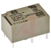 Panasonic Relay; 10 A; 24 VDC; Power; 2880 Ohms; Gold Flash Over Silver Alloy; 8.3 MA