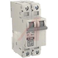 Schurter Circuit Breaker; 30 A; 480/277 VAC (1 Phase); 2; Thermal Magnetic; 50; Screw