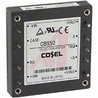 Cosel Converter; 5 V; 11.7 A; 50 W; 24 VDC; 2.48 A (Typ.) W; 0 DegC; 65 DegC