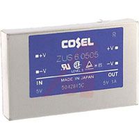 Cosel Converter; 5 V; 1 A; 5 V; 1.41 A (Typ.); 44.5 Mm W X 7 Mm H X 28 Mm D; -20 DegC