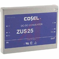 Cosel Converter; 5 V; 4.0 A; 20 W; 48 VDC; 0.51 A (Typ.) W; -20 DegC; 71 DegC