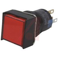Idec Switch, Pushbutton, Miniature, LED Illuminated OILTIGHT ENCLOSURE, RED