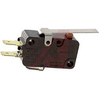 Omron Switch,Miniature,Snap Action,SPDT,QC Terminal,16 AMPS,EXTERNAL HINGE LEVER