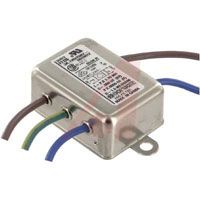 TE Connectivity Filter, RFI, Power Line, General Purpose, 120/250 Volt, 50-60Hz, 3 Amp