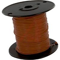 Olympic Wire And Cable Wire, Hook-Up; 20 AWG; 19/32; 0.010 In.; 0.059 In.; -65 DegC; 200 DegC; 600 V;