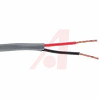 Olympic Wire And Cable Multiconductor Cable, Unshielded; 2; 18 AWG; 7; 0.150 In.; 0.007 In.; Vinyl