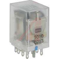 TE Connectivity Relay; 3 A; 120 VAC (Input); General; PC Board; 4 Form C, 4PDT, 4 C/O; Silver
