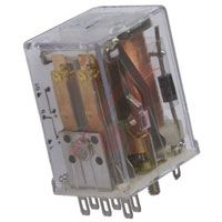 TE Connectivity Relay, General Purpose; 3 A; 24 VDC; 6 Form C, 6PDT, 6 C/O; Solder