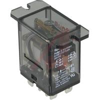 TE Connectivity Relay; 15 A; 24 VDC; 2 Form C, DPDT, 2 C/O; UL Recognized, CSA Certified