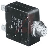 TE Connectivity Circuit Breaker, Thermal, 4 A, 1 Pole, Push To Reset