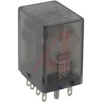 TE Connectivity Relay; 3 A; 120 VAC; 4 Form C, 4PDT, 4 C/O; UL Recognized, CSA Certified