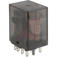 TE Connectivity Relay; 3 A; 120 VAC; 4PDT; 24 VDC Coil; Solder Term; UL Listed, CSA Cert