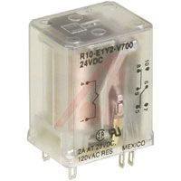 TE Connectivity Relay; 2 A; 28 VDC; 3 VDC; SPDT; 1.187 In. L X 0.735 In. W; 10 Ohms; Stud Mount