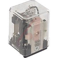 TE Connectivity Relay; 5 A; 120 VAC; 120 VAC; DPDT; 1.532 In. L X 1.406 In. W X 1.907 In. H;