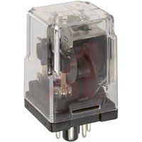 TE Connectivity Relay; 10 A; 24 VDC; 2 Form C, DPDT, 2 C/O; UL Recognized, CSA Certified