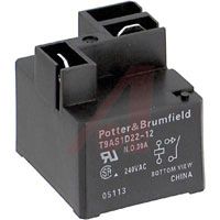 TE Connectivity Relay; 30 A; 12 VDC; PCB; PC Board; 1 Form A, SPST-NO, 1 N/O; 144 Ohms