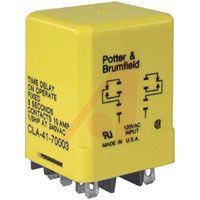 TE Connectivity Relay; 10 A; 1 To 10 Sec.; Quick-Connect/Solder; Time Delay; DPDT; Resistor