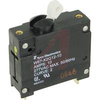 TE Connectivity Circuit Breaker; Toggle; 1; 10 A; White (Toggle); 415/240 VAC (Max.)