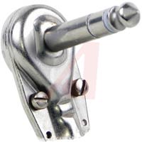 Switchcraft Plug, Phone; Solder Lug; 0.219 To 0.250; Nickel Plated Copper Alloy