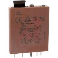 Grayhill Module; DC Output; 200 VDC (Max.); 1.5 W/A (Typ.); SPST-Normally Open
