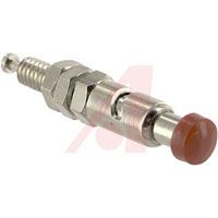 Grayhill Binding Post; Plug; 20 A; 120 VDC; Nickel Plated Brass; Polyethylene; Red;