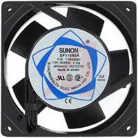 Sunon Fan; 92 X 92 X 25 Mm; 115 VAC; 23/28 CFM; 50/60 Hz; 7/6 W; AC; 31/33 DBA