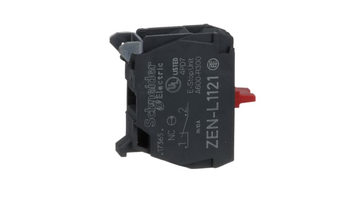 Schneider Electric Harmony XAL Series Contact Block, 600V, 1NC