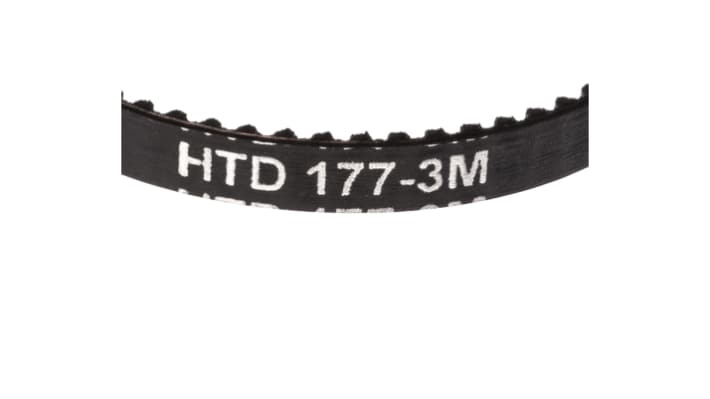 HTD 177-3M-06 | Contitech タイミングベルト, 幅:6mm, 長さ