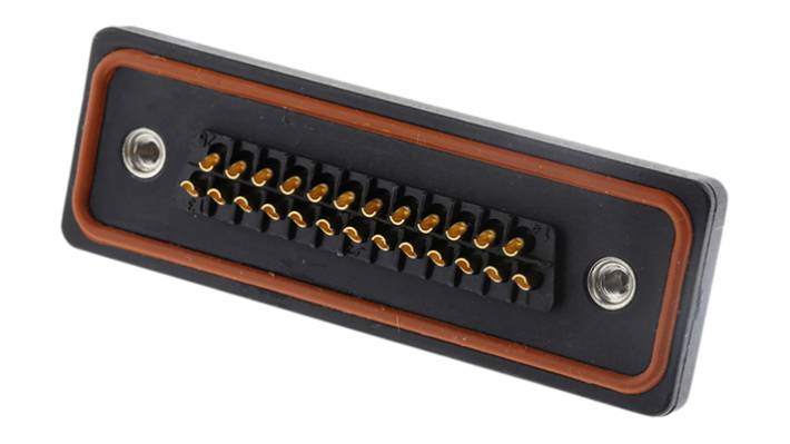 FCT from Molex D-subコネクタ, 25極, メス, パネルマウント