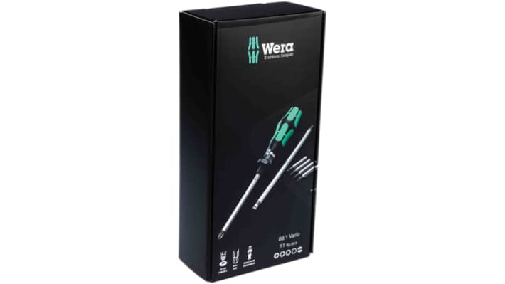 Wera ドライバーセット 差替え式ドライバセット 11個