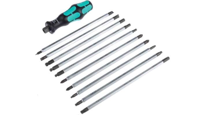 スペシャルオファ Wera 11個 差替え式ドライバセット ドライバーセット 工具+メンテナンス