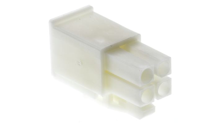 TE Connectivity コネクタハウジング 4極 ピッチ：4.14mm 2列