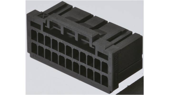 TE Connectivity 基板用コネクタハウジング 40極 ピッチ：2mm 2