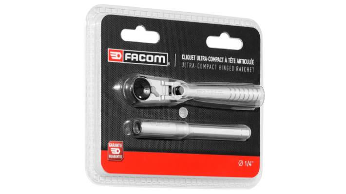 Facom ラチェット 1/4インチ チューブ クロームバナジウム鋼 R