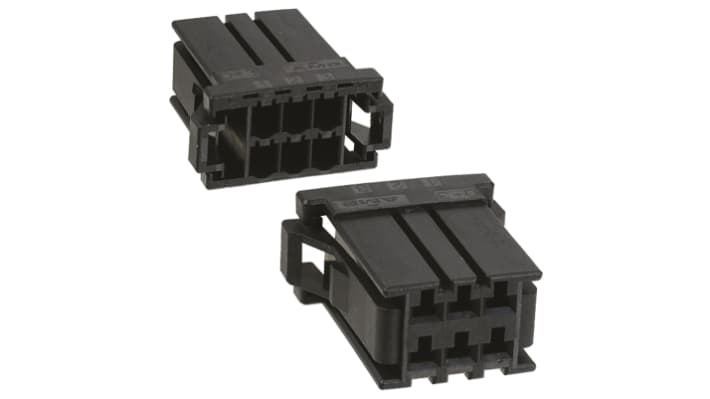 TE Connectivity コネクタハウジング 6極 ピッチ：3.81mm 2列