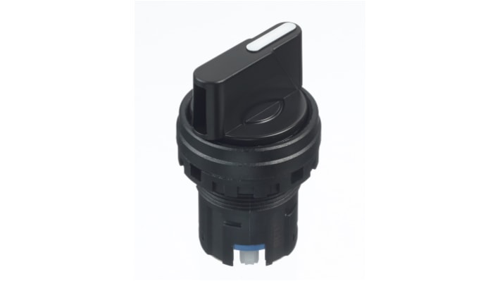 Idec セレクタスイッチヘッド 2ノッチ 黒HW1S-2T | RS
