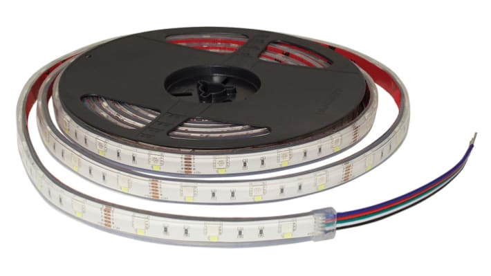 PowerLED LEDテープライト 青,緑,赤,白 12V dc, F10-RGBW-12-30