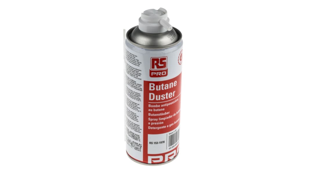RS PRO Air Duster, 400 ml, Flammable