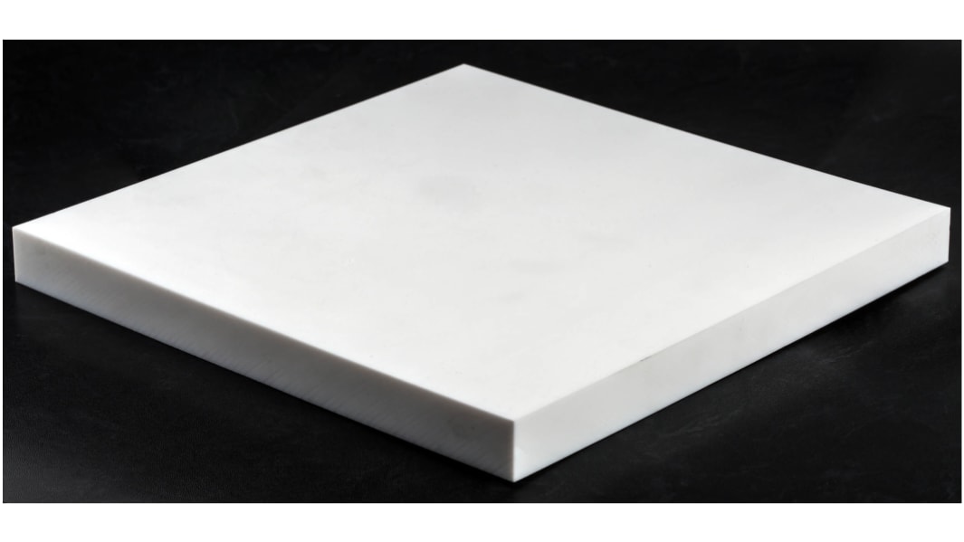 Lámina de plástico, Natural, 500mm x 500mm x 20mm