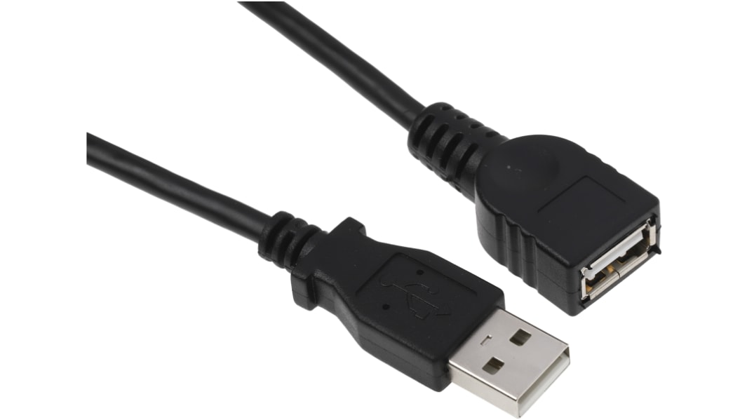 StarTech.com USB-Kabel, USBA / USBA, 900mm USB 2.0 Schwarz