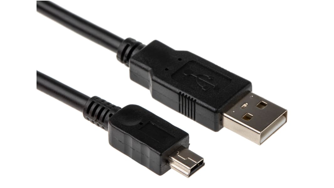 StarTech.com USB-Kabel, USBA / Mini-USB B, 1m USB 2.0 Schwarz