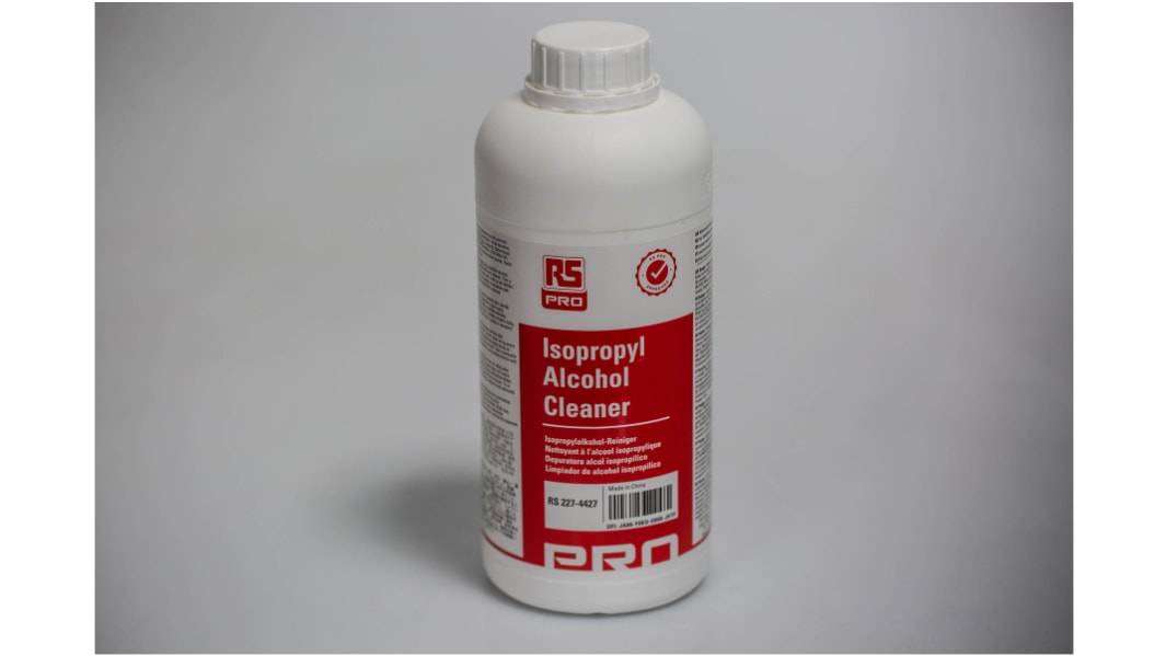 RS PRO Isopropyl Alcohol 1 L Bottle