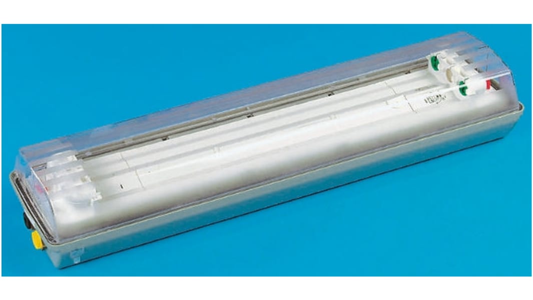Luminaria para atmósferas explosivas, Aplique de iluminación, 1, 2, Temp. T4 2 x 18 W, Doble Fluorescente, 120 →