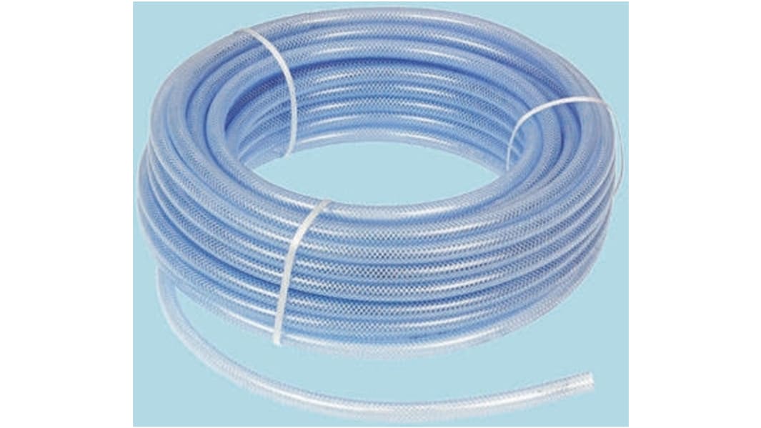Tuyau RS PRO PVC, Ø 16mm x Ø 22mm, L 25m Transparent