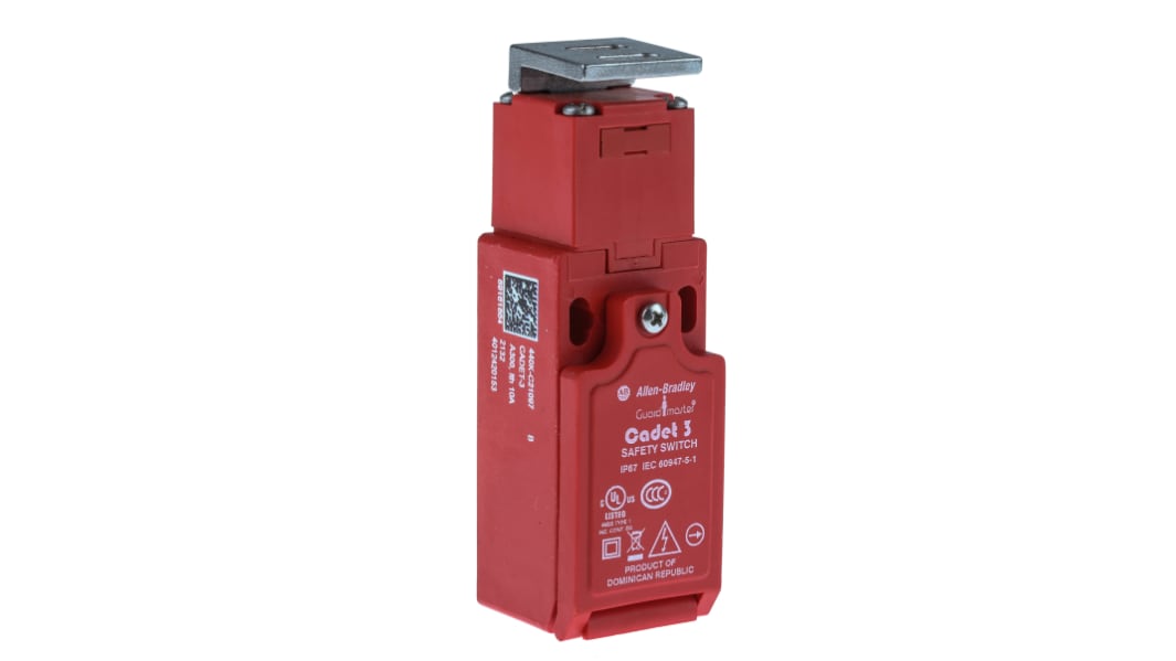 Allen Bradley Guardmaster 440K Safety Interlock Switch, 3NC, Keyed Actuator Included, Glass Filled PBT
