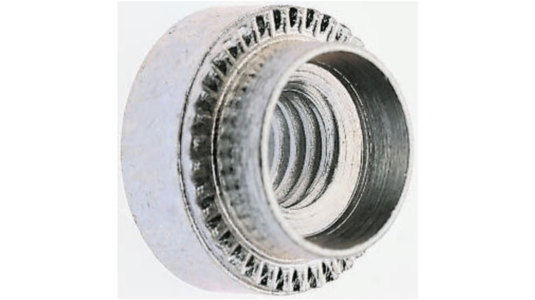 Hank Zinc plated & clear Passivated Steel Rivet Bush, M5