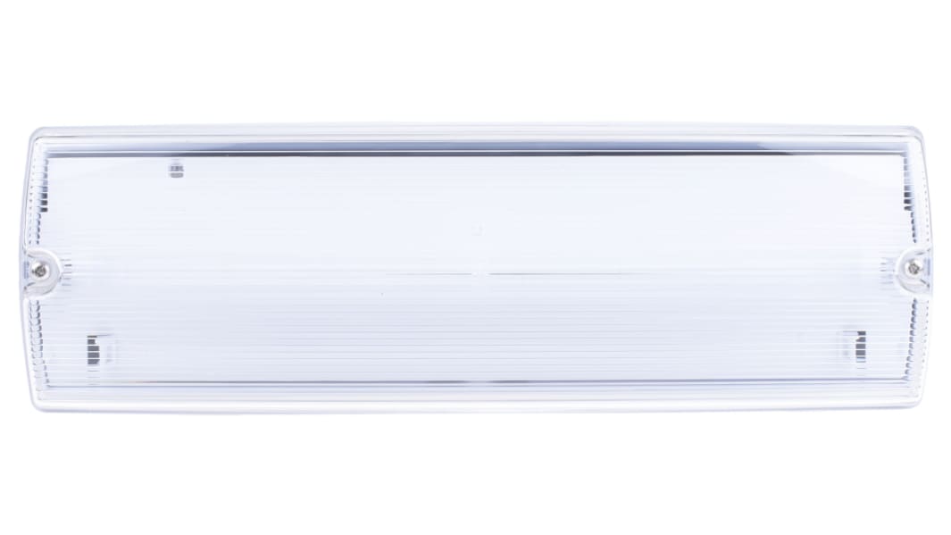 RS PRO LED Emergency Lighting, Bulkhead, 3W, Maintained